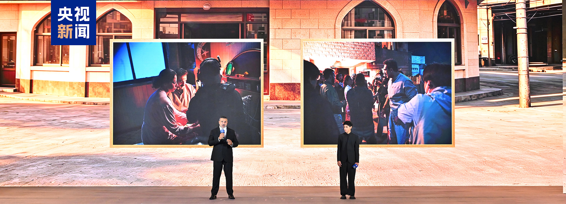 Sherif Sobhy et Omar Sherif présentent Once Upon a Time in the Middle East.